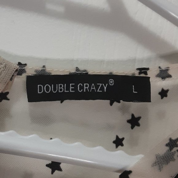 L | Double Crazy | Sheer Twisted Peek-A-Boo Maxi Dress - Picture 5 of 5